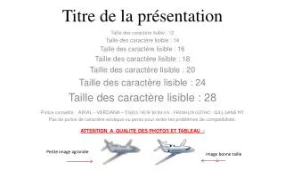 titre de la pr sentation