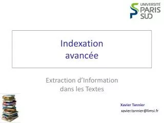 indexation avanc e