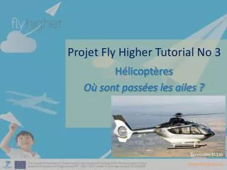 projet fly higher tutorial no 3