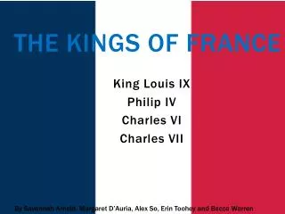 The Kings Of France