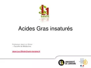 acides gras insature s