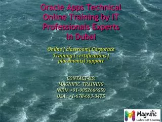 Oracle Apps Technical Online Training by IT Professionals Ex