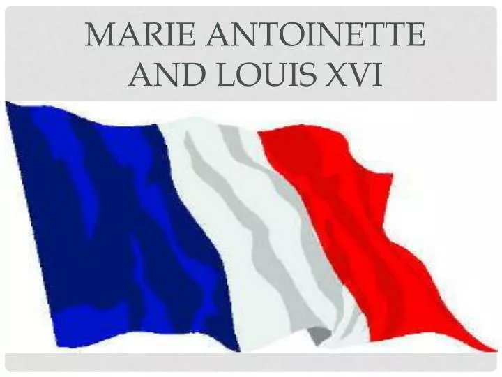 marie antoinette and louis xvi