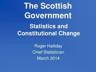 Statistics and Constitutional Change