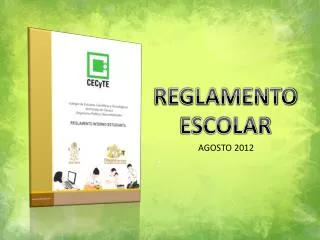 reglamento escolar
