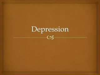 depression