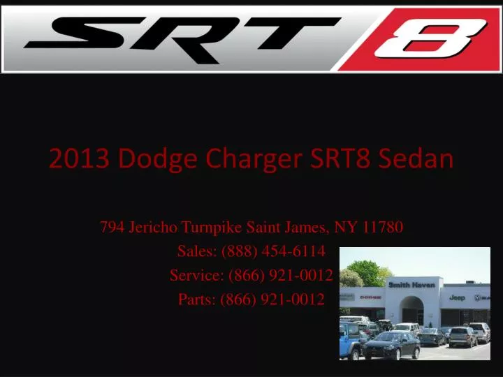 2013 dodge charger srt8 sedan