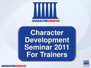 NOTE TO TRAINERS Major Features of CDS 2011 - PHILOSOPHICAL