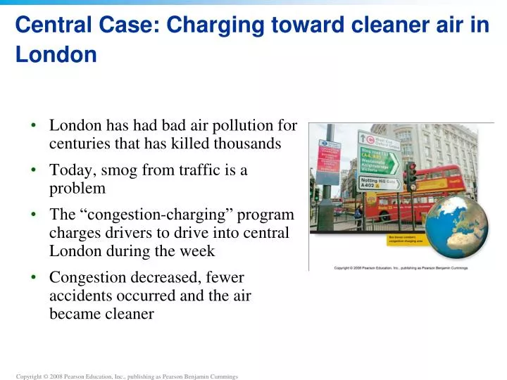 central case charging toward cleaner air in london