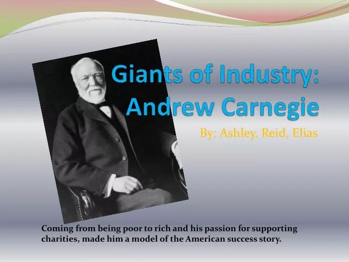 giants of industry andrew carnegie