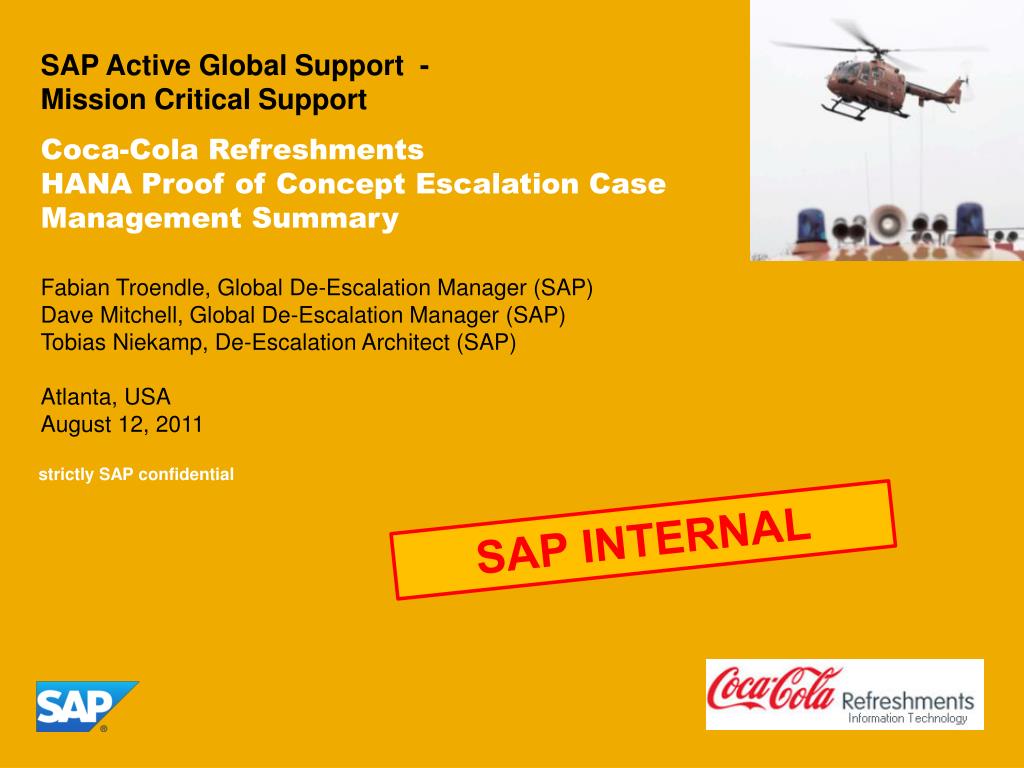 PPT - SAP Active Global Support - Mission Critical Support PowerPoint ...