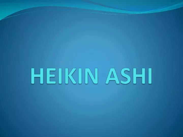 heikin ashi