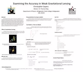 Examining the Accuracy in Weak Gravitational Lensing
