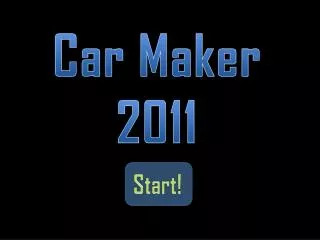 Car Maker 2011