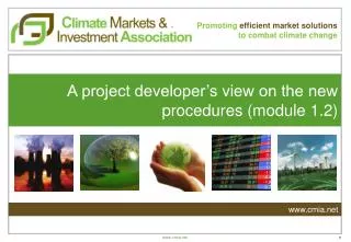 Promoting efficient market solutions to combat climate change