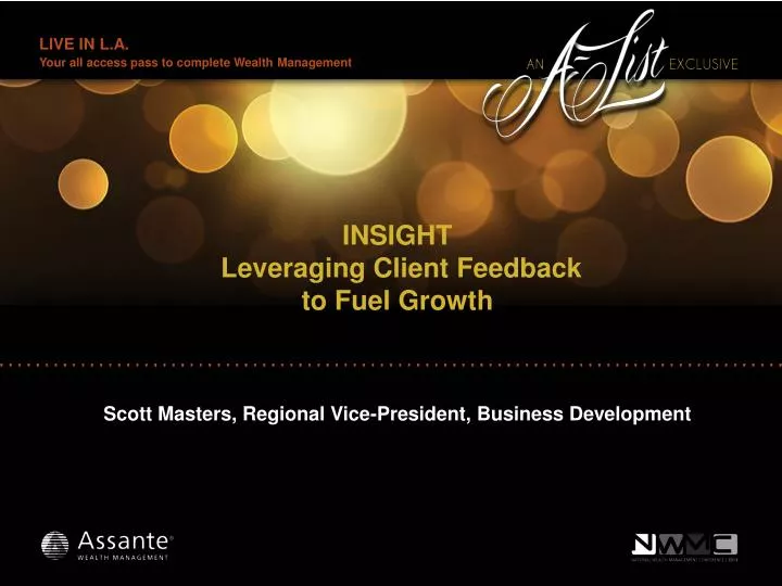 insight leveraging client feedback to fuel growth