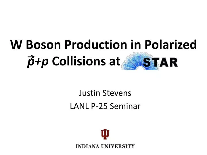 w boson production in polarized p p collisions at th