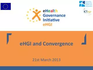 eHGI and Convergence