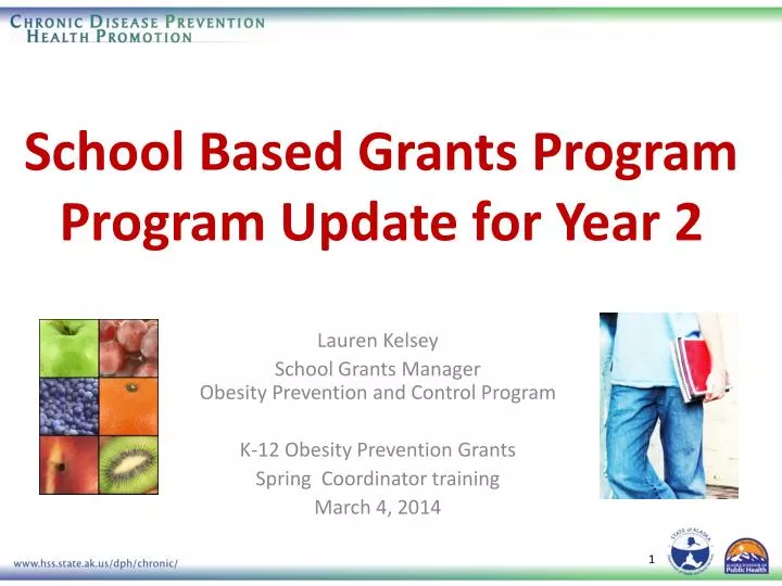 school based grants program program update for year 2