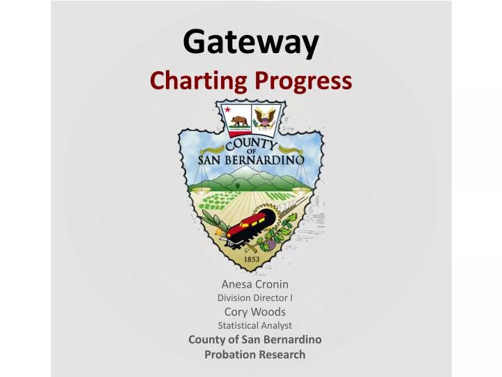 gateway charting progress