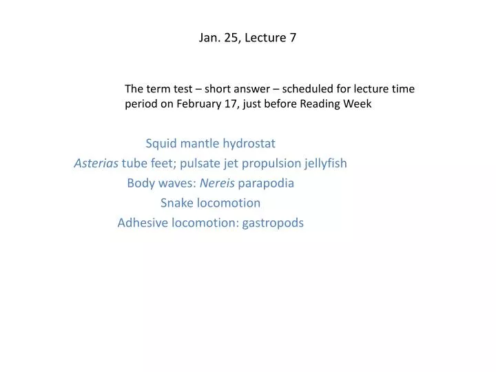jan 25 lecture 7