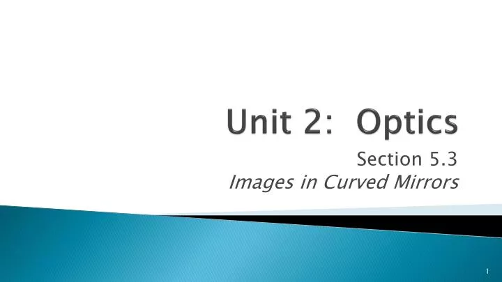 unit 2 optics