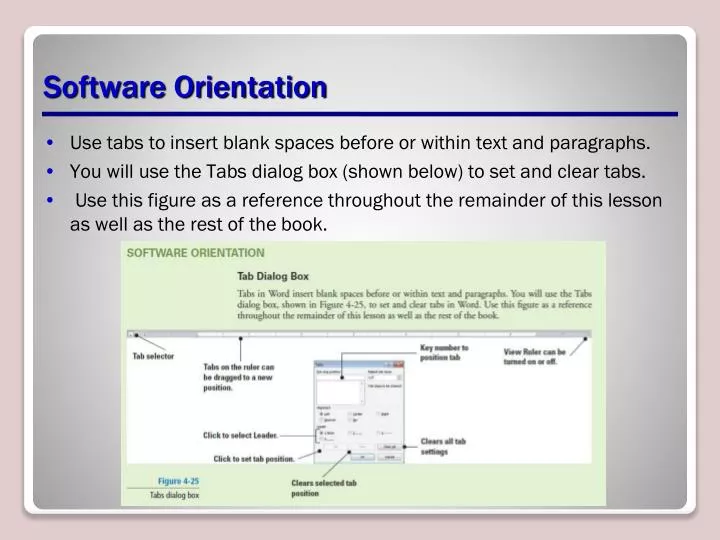 software orientation