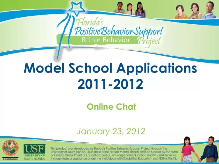 model school applications 2011 2012