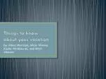 Things to know about your vocation - slide 1