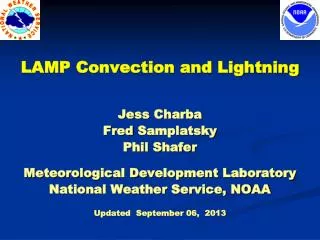 LAMP Convection and Lightning