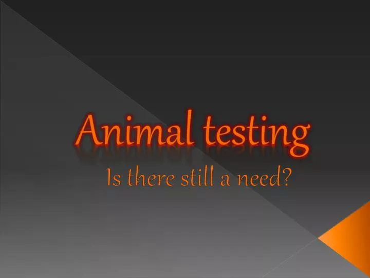 animal testing