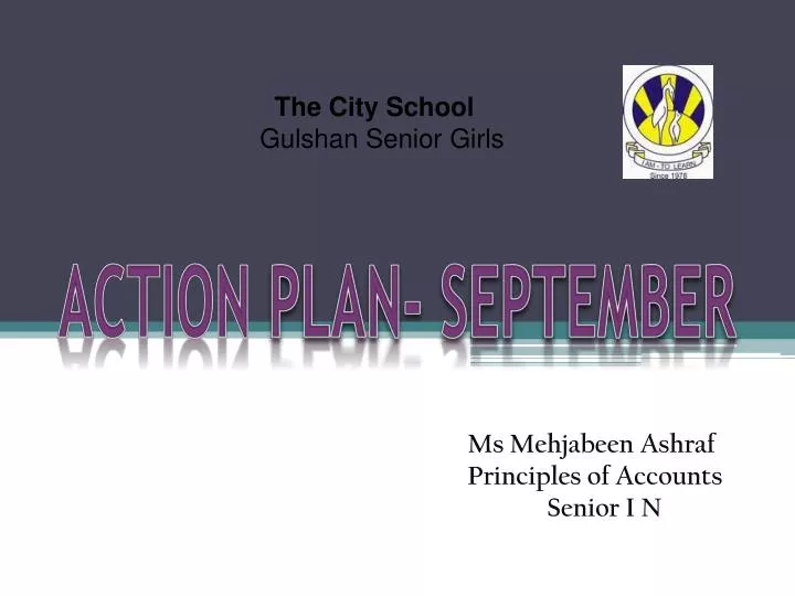 action plan september