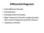 Differential Diagnosis - slide 1