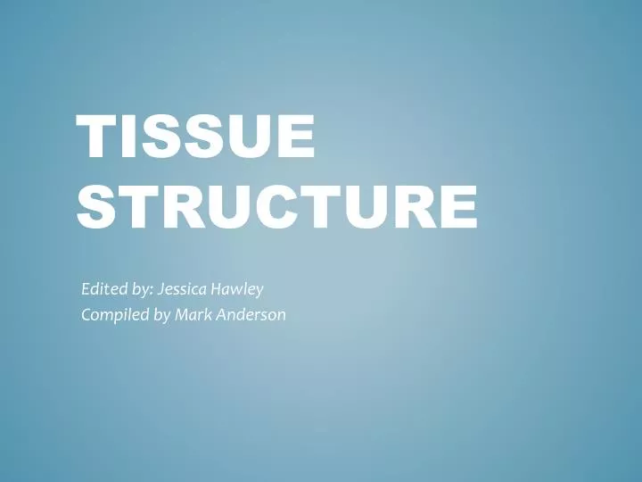 tissue structure