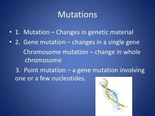 Mutations