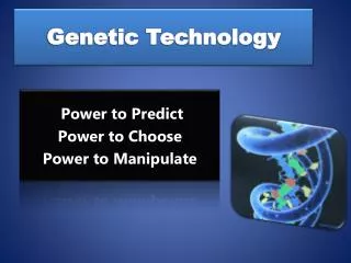genetic technology