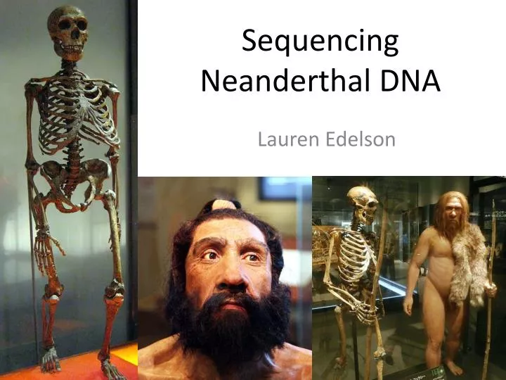 sequencing neanderthal dna