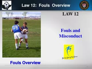LAW 12 Fouls and Misconduct