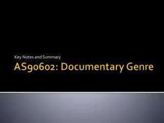 key notes and summary