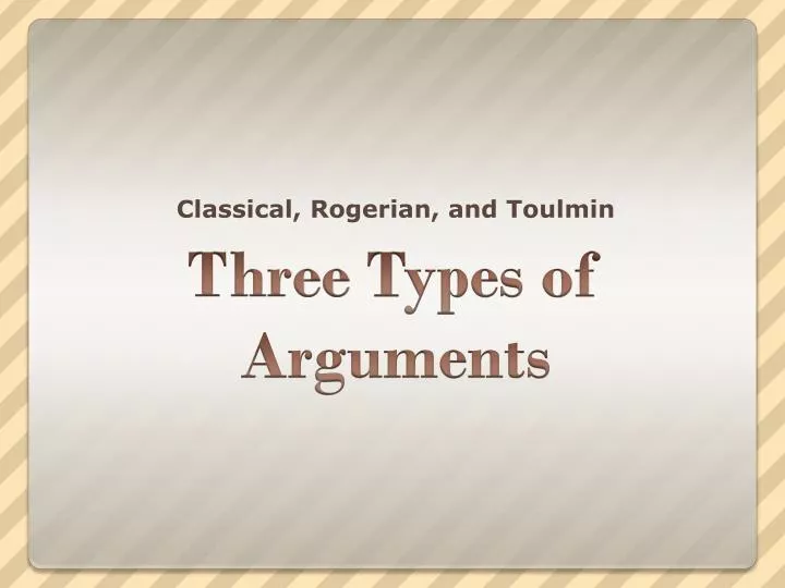 classical rogerian and toulmin