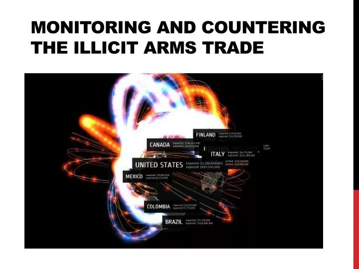monitoring and countering the illicit arms trade