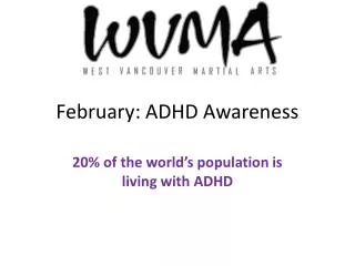 February: ADHD Awareness