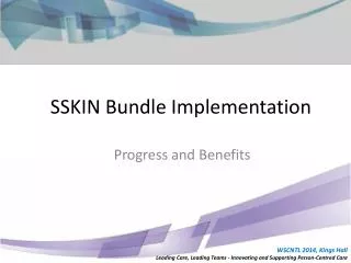 SSKIN Bundle Implementation