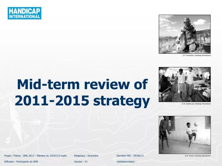 mid term review of 2011 2015 strategy