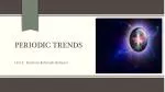 Periodic Trends - slide 1