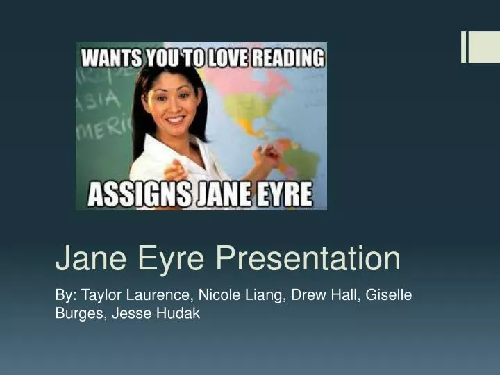 jane eyre presentation