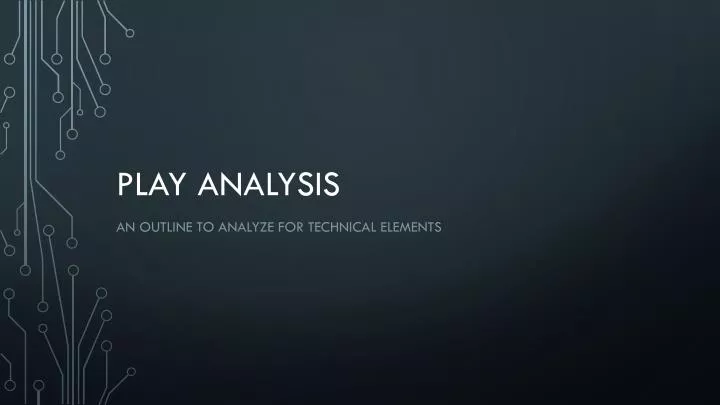 play analysis
