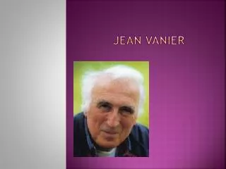 Jean Vanier