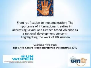 Sexual and Gender Based Violence in the Caribbean what does the research tell us?