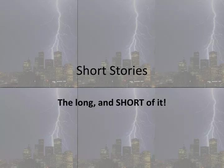 short stories